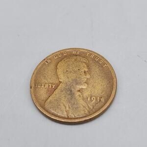 1914 Lincoln Cent Wheat Penny See Photos